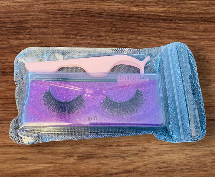 Mink-Like Eyelash Strips