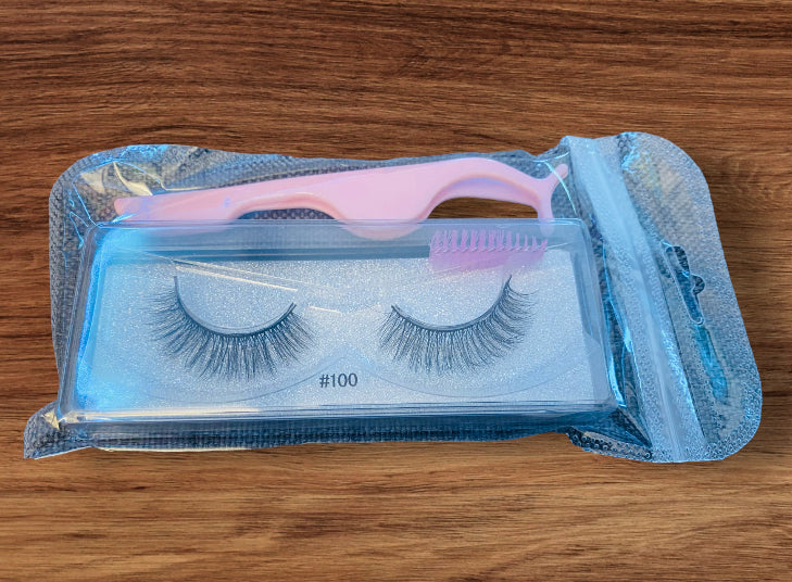 Mink-Like Eyelash Strips