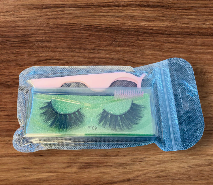 Mink-Like Eyelash Strips