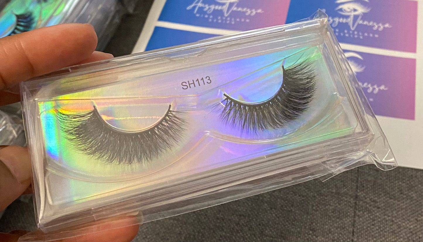 Mink-Like Eyelash Strips